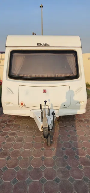 كرفان أوربي 2011 ELDDIS الطول 4 أمتار  صغير الحجم من النوادر يمكنك سحبه بسيارة صغيره