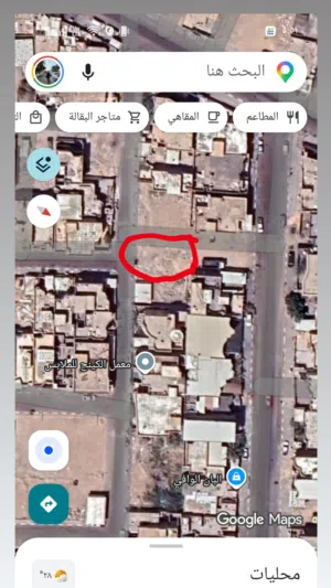 قطعه ركن للبيع في الطوبه والنخيل .