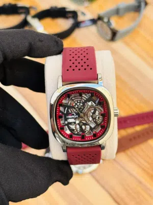 Heryi two side glass watch ساعة زجاجية ذات جانبين من هيري