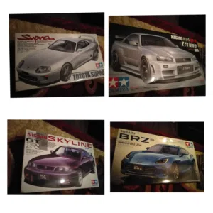 Tamiya car models