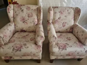 2 single sofas
