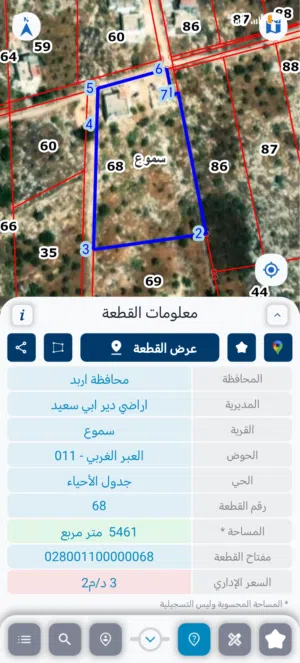 Farm Land for Sale in Irbid Sammou