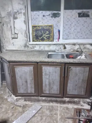 مجلى الألمنيوم مع الرخام
