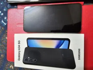 Samsung Galaxy A34 5G Black Color ( Price 650)