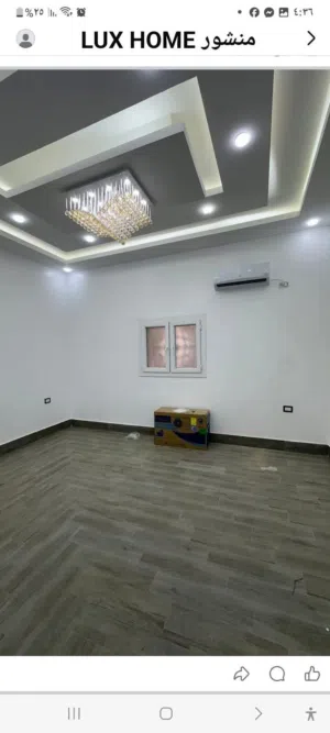 شقة للإيجار جديدة طابق ارضي  في السراج حي اسطنبول بالقرب من مصنع العافية الإيجار 2100د مع عمولة مكتب