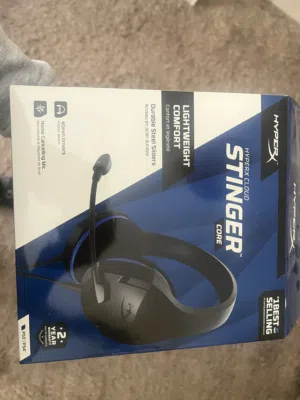 hyperx cloud stinger core gaming headset استعمال خفيف شخصي معا كرتونه