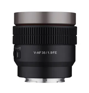 عدسة ساميانغ السينيمائية 35mm 1.9 full frame كالجديده samyang للسوني