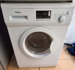 Haier washing machine front load 12kg
