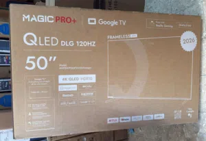 عرض نااار على شاشه ماجيك 50 بوصه كيو ليد 120Hz أوامر صوتيه