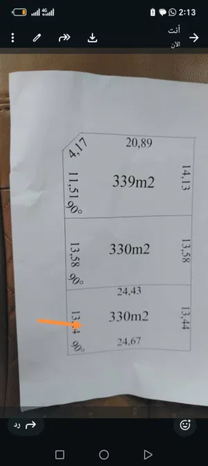 Residential Land for Sale in Tripoli Khallet Alforjan