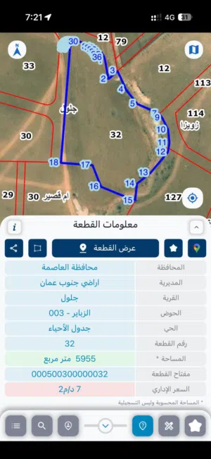 Mixed Use Land for Sale in Amman Jelul