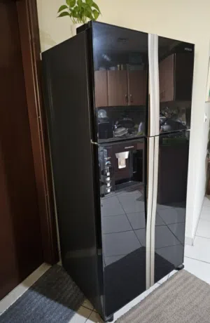 Modern Black Refrigerator