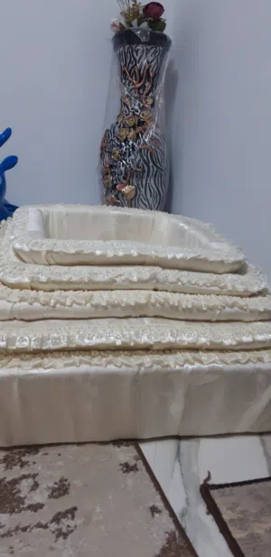 طاقم سوابيت لون بيج قاعدات جدد