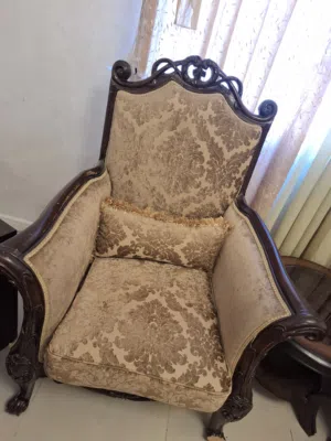 طقم كنب خشب زان