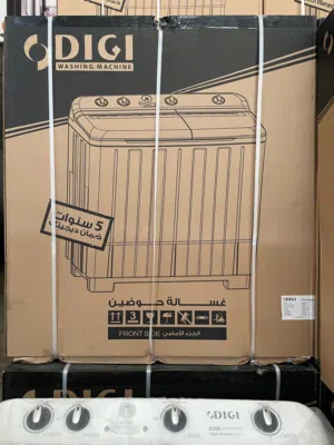 غسالة جدیدة حوضین نصف اتومات 12كيلو New washing machine 12kg