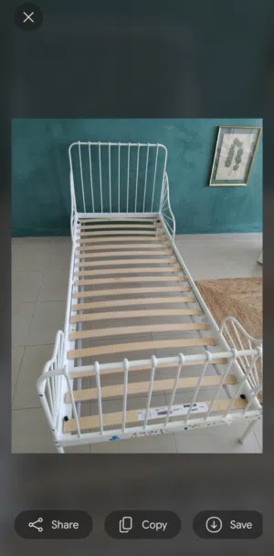 bed with mattress from ikea 80×200