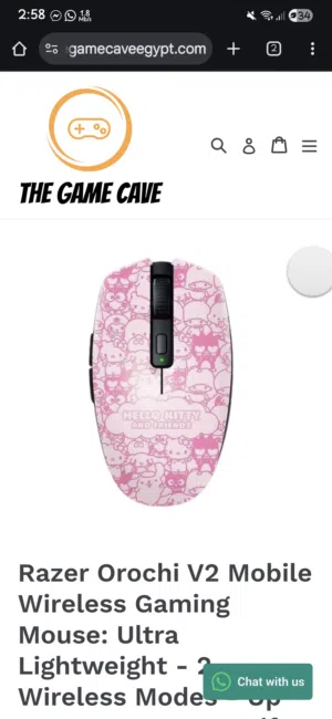 razer orochi v2 hello kitty edition