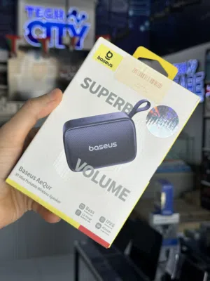 سماعة Baseus AeQur 30 Mini Bluetooth Speaker مقاومة للماء IPX6 صوت قوي بطارية تدوم 12 ساعة