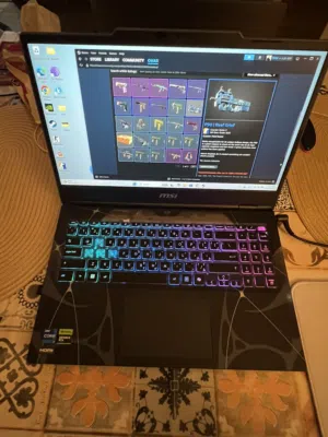 لابتوب العاب  MSI Cyborg 15 جديد استعمال اسبوعين فقط