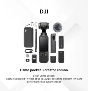 DJI osmo pocket 3 creator combo (New)