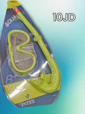 نظارات سباحة مع انبوب تنفس