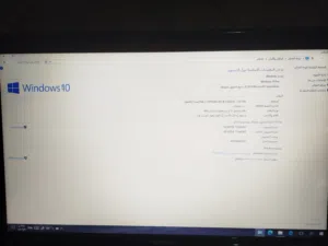 لابتوب توشيبا  جهاز نضيف استعمال خفيف