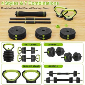 طقم الاوزان والكتل بيل المميز مع وصلتين بار طويل وقصير مع امكانية التحكم بالوزن بسعر مميز جداااااااا