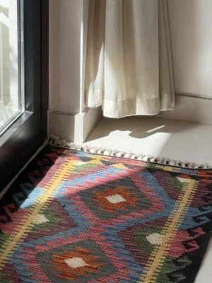 handmade wool carpet
