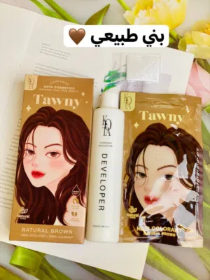 اصباغ شعر كورية باكثر من لون وثابتة