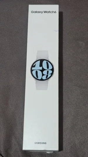 ساعة سامسونج الذكية مستعملة بحالة ممتازة مع ميزات حديثة samsung watch 6 44mm
