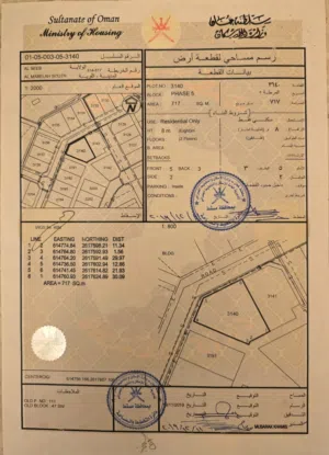 Residential Land for Sale in Muscat Al Maabilah