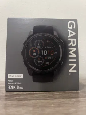 BRAND NEW Garmin fenix 8 – 51 mm Solar Sapphire