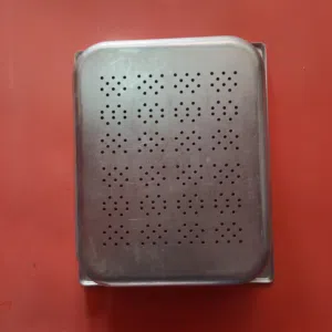 stainless steel perforated tray