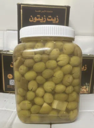 زيتون اردني اخضر درجة اولى بعل