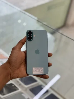 Used Apple iPhone 16 with 128GB Storage in Turquoise - Excellent Condition