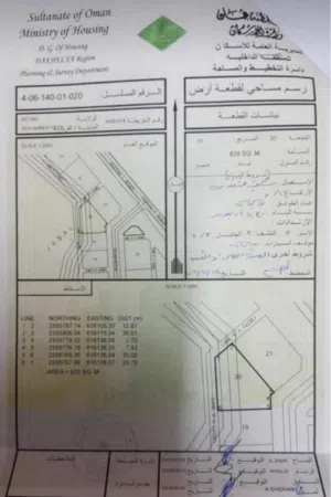 Residential Land for Sale in Al Dakhiliya Bidbid
