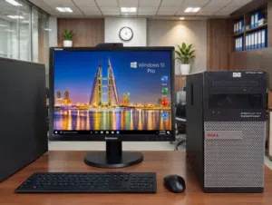 Dell Core i7 Computer Set – 8GB RAM 256GB SSD 22" Multimedia Monitor Win 11 Call / WhatsApp