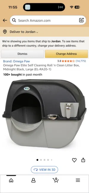 Self Cleaning Litter Box