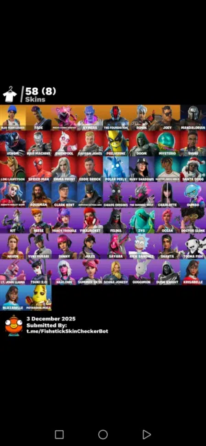حساب فورت للبيع مع كامل معلوماته