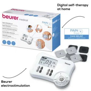 جهاز المساج بالنبضات الكهربائية وتخفيف الالم الالماني للعلاج الطبيعي Beurer EM 80, Tens, EMS, Messag