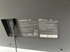 TV 55” Xiaomi Ultra HD 4K with Cabinet Stand (white) good condition