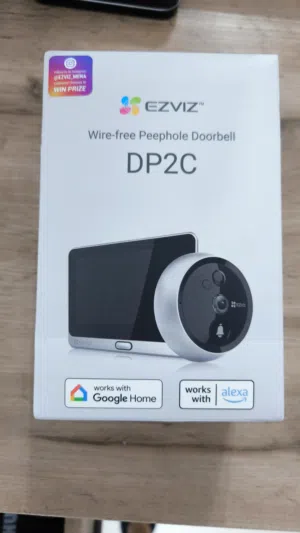 EZVIZ 1080P Video Door Viewer Peephole Camera with 4.3" Colour Screen Display