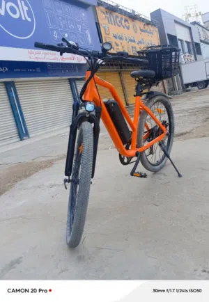 بايسكل جبلي كهربائي للبيع بالبصرة مستخدم اقل الشهر