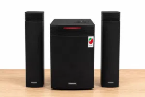 للبيع سماعة Panasonic 2.1 Channel Speaker System موديل SC-HT31GS-K.