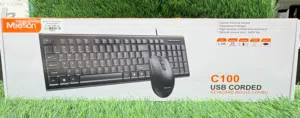 MEETION PC Computer Keyboard and Mouse C100
