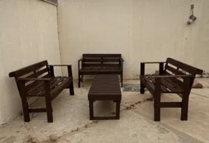 جلسه 4كراسي وطاوله للبيع مكانها مصراته متوفر توصيل جميع مناطق ليبيا  للاستفسار الاتصال على الرقم