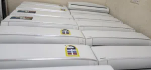 مكيف باناسونيك طن ونص نظيفة بحالة ممتازة