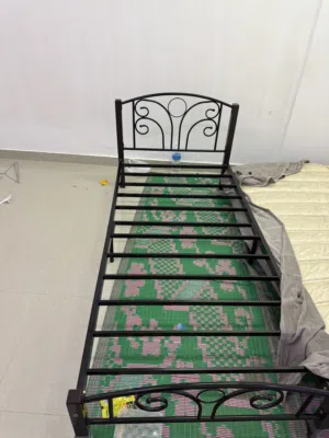 كرفايه مع السرير single bed