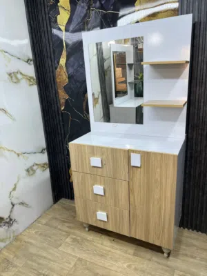 ميز مرايا خشب