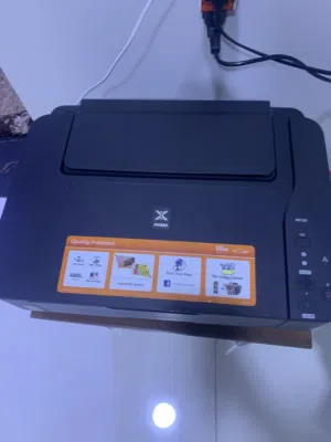 طابعة كانون mp230 للبيع طابعة حالتهه نظيفة وبيهه منفذ حبر خارجي